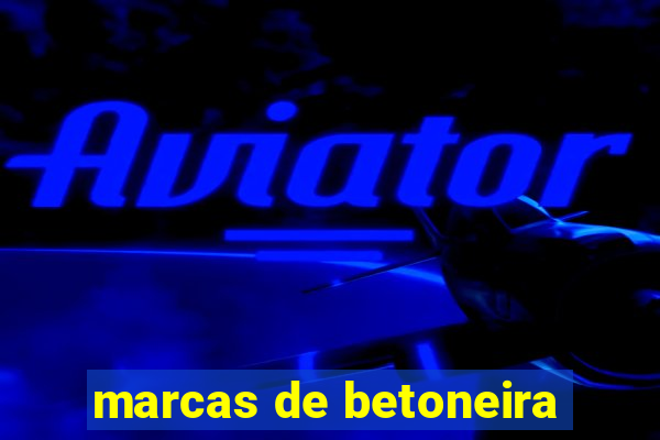 marcas de betoneira